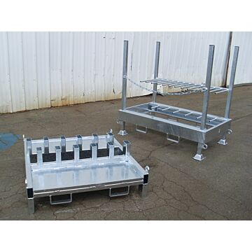 Rack fixe à panneaux de voirie