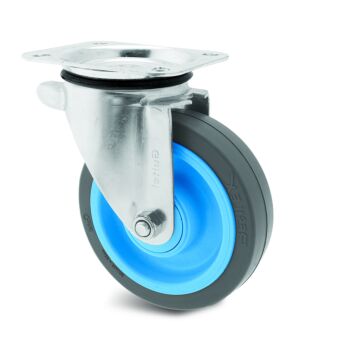 Roulette caoutchouc Résilex