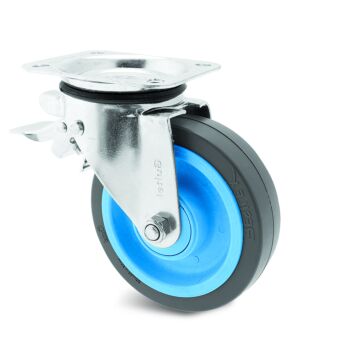Roulette caoutchouc Résilex