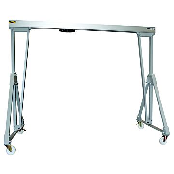 Portique d'atelier mobile pliable en aluminium