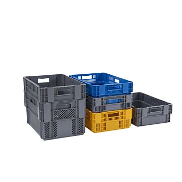 Bac gerbable emboîtable unicolore - 600 x 400