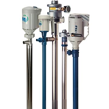 Pompe vide-fût de laboratoire électrique et pneumatique