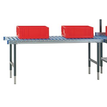 Table de conditionnement ergonomique à rouleaux