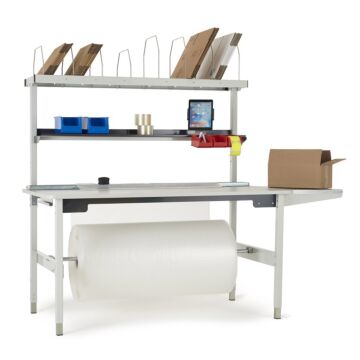 Table d’emballage équipée
