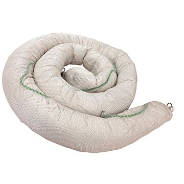 Boudin absorbant fibres naturelles