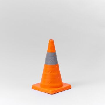 Cône de signalisation rétractable