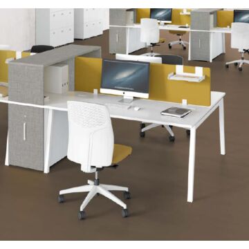 Bureau modulaire pieds métal arche