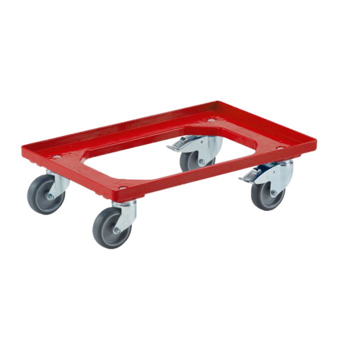 Chariot de transport avec freins