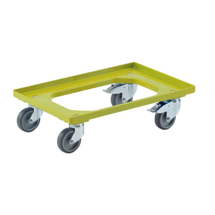 Chariot de transport avec freins