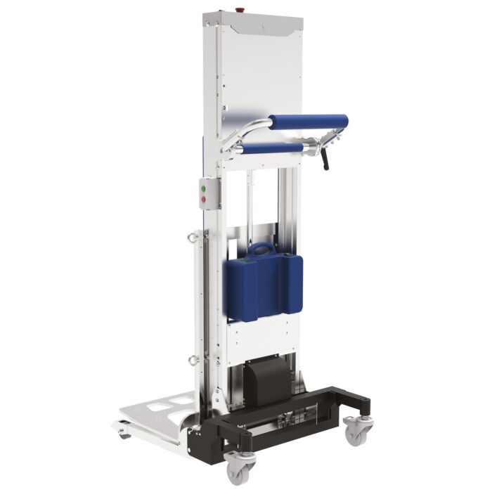 Gerbeur semi-électrique avec mise à niveau automatique 260 kg