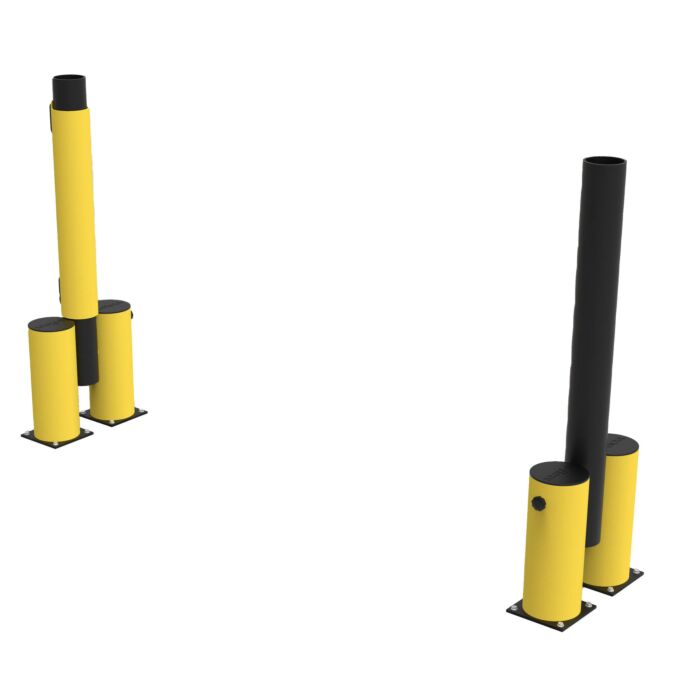 Barriere de quai pour rampe de chargement