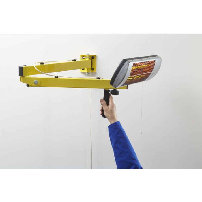 Bras articulé pour projecteur de quai