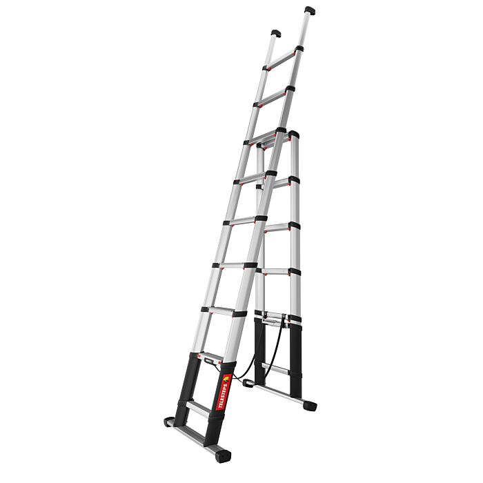 Escabeau et échelle télescopique 2 en 1 "Combi Line"