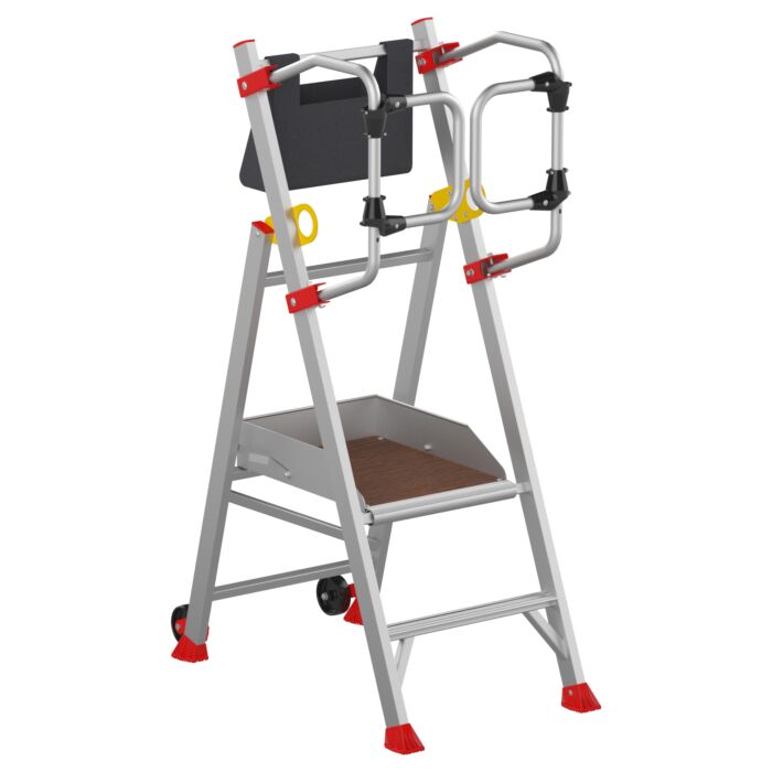 Plateforme roulante pliable