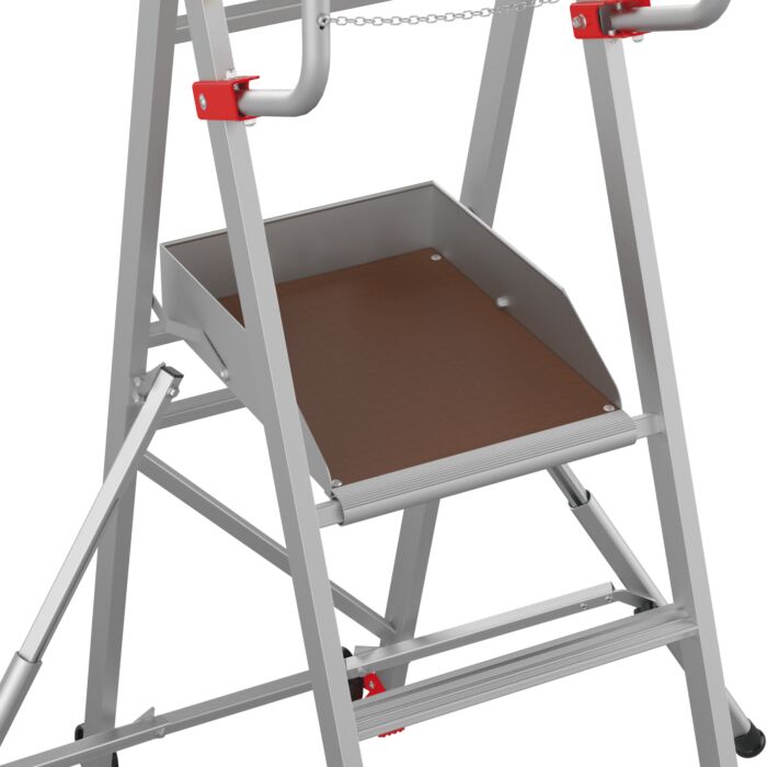 Plateforme roulante pliable