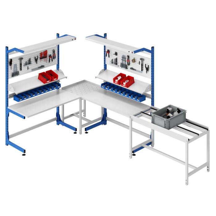 Poste de travail modulable