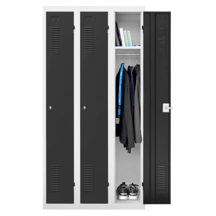 Vestiaire monobloc sur socle