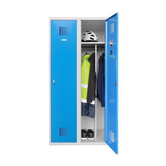 Vestiaire monobloc sur socle
