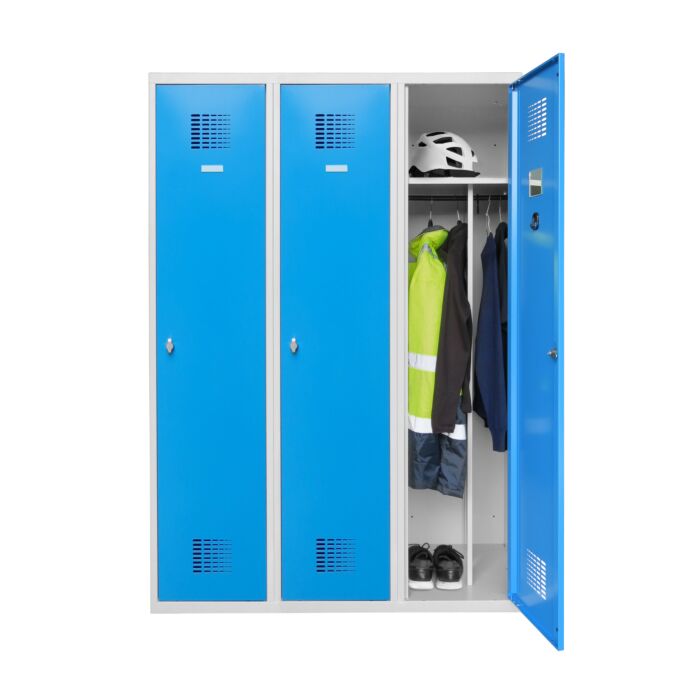 Vestiaire monobloc sur socle