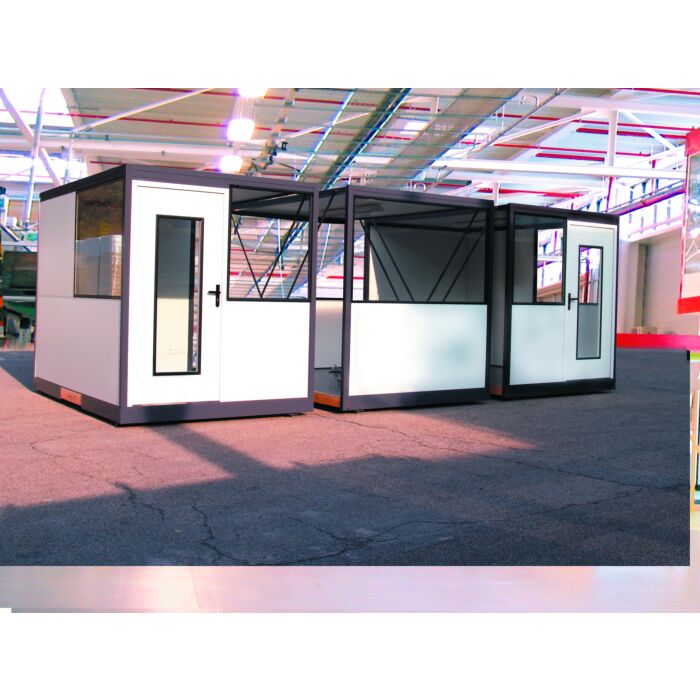 Cabine d'atelier pré-montée