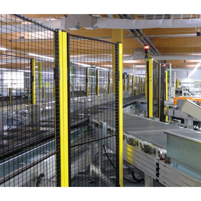 Cloison grillagée pour la protection des machines X-GUARD® LITE