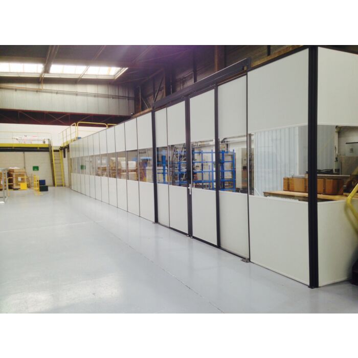 Cloison d'atelier modulaire