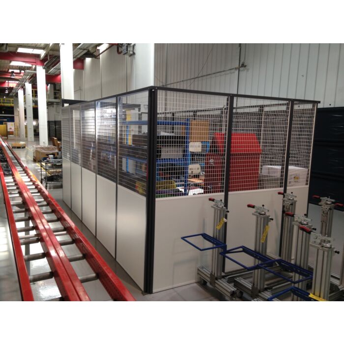 Cloison d'atelier modulaire