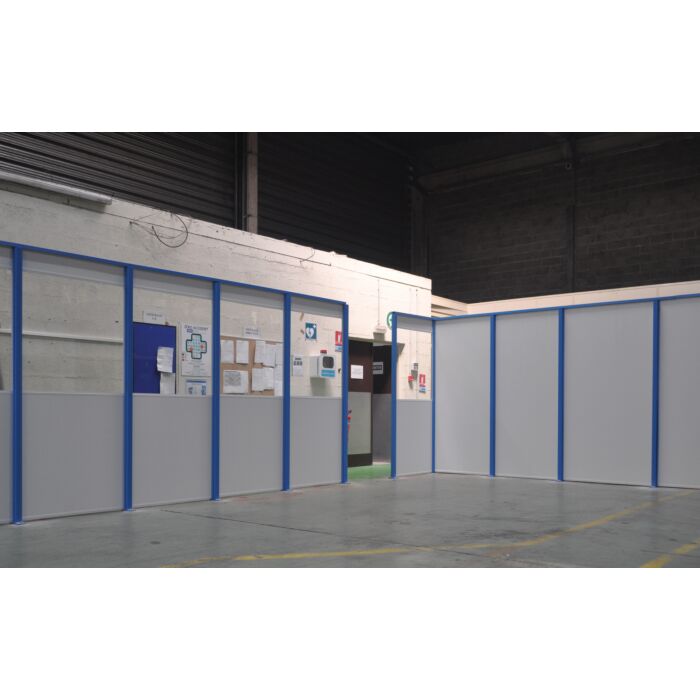 Cloison d'atelier modulaire