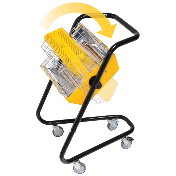 Chauffage mobile rayonnant électrique