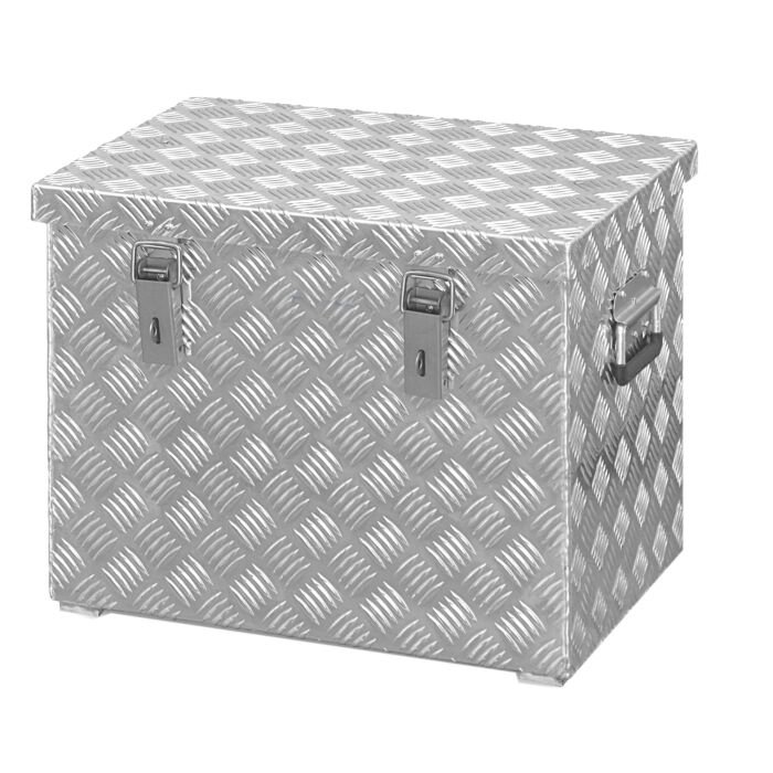 Coffre de chantier aluminium larmé