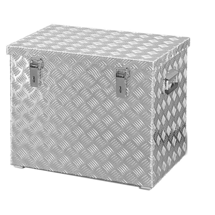 Coffre de chantier aluminium larmé