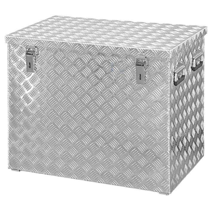 Coffre de chantier aluminium larmé