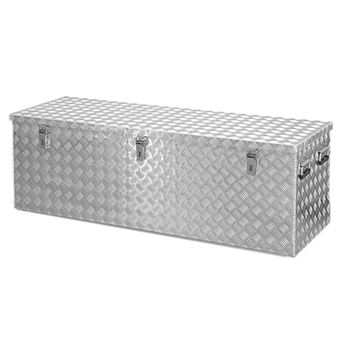 Coffre de chantier aluminium larmé