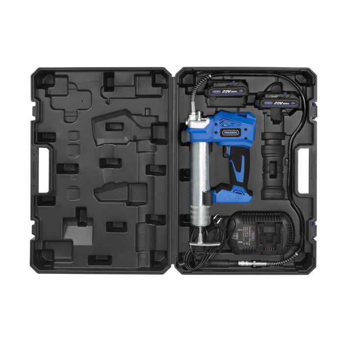 Pistolet de graissage électrique 20 V / 2.0 Ah