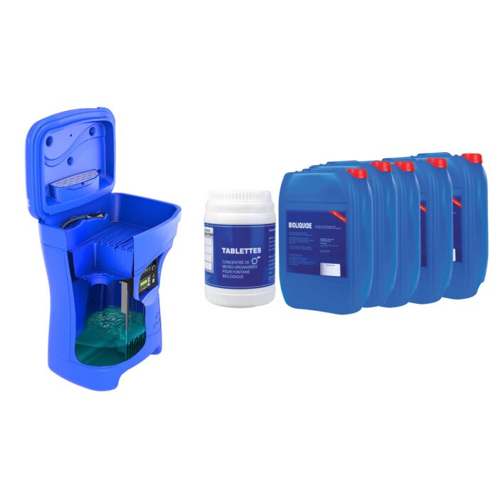 Fontaine biologique de nettoyage compacte