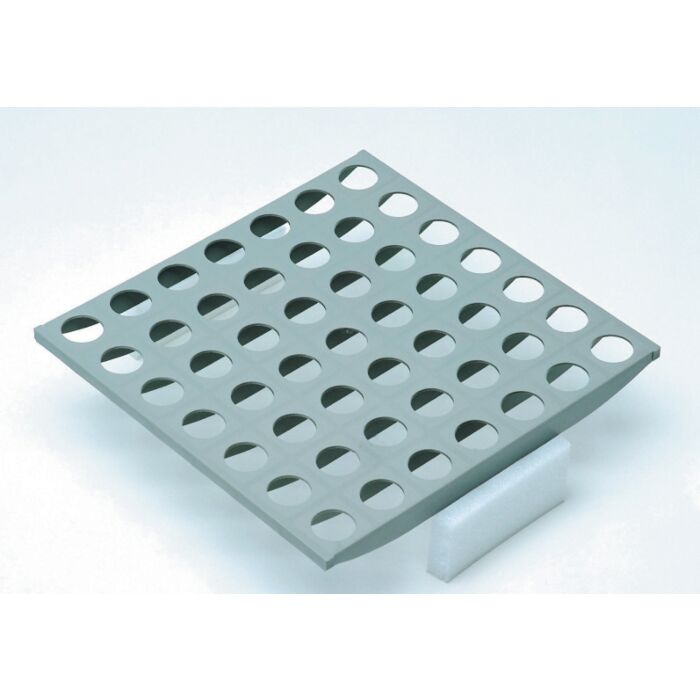 Rayonnage modulable en Duralinox anodisé à clayettes amovibles