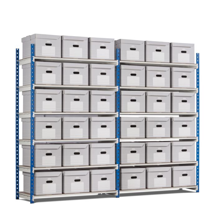Ensemble rayonnage d'archives