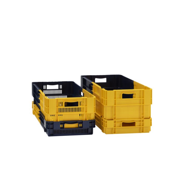 Bac gerbable emboîtable bicolore - 600 x 400