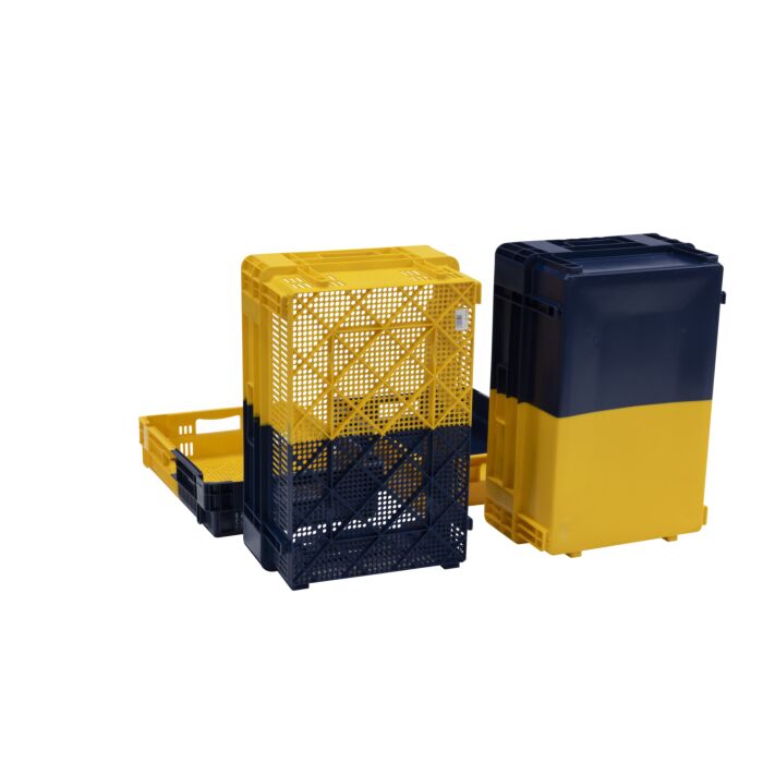 Bac gerbable emboîtable bicolore - 600 x 400