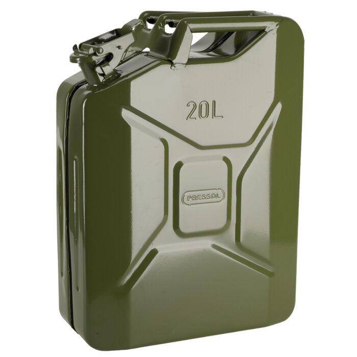 Jerrycan carburant métal