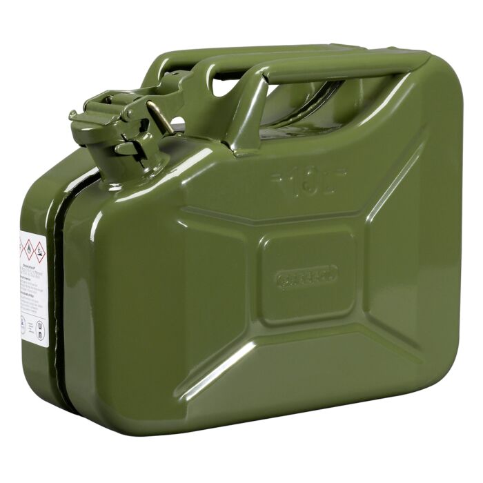 Jerrycan carburant métal