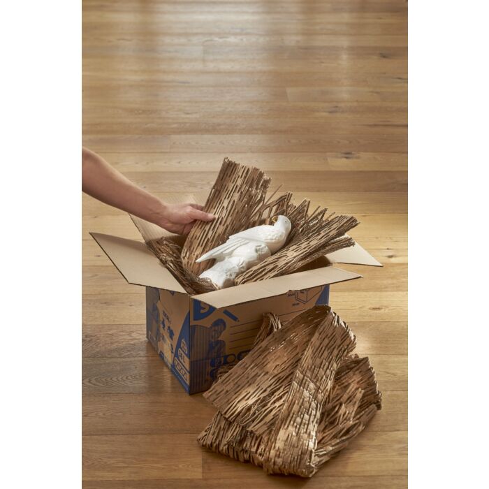 Matelas tressé en carton