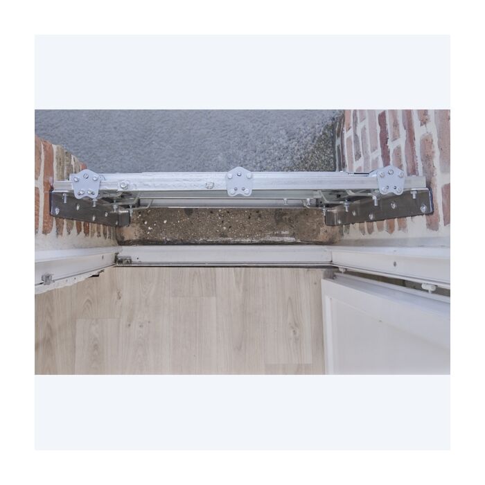 Barrière de rétention anti-inondation modulable