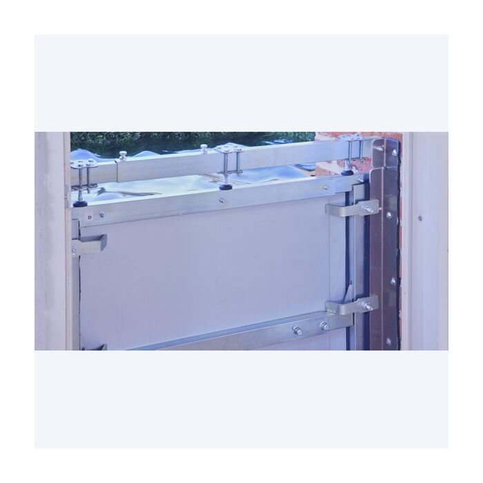 Barrière de rétention anti-inondation modulable