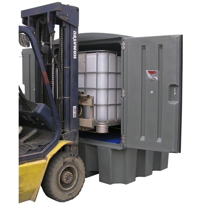 Conteneur de rétention 100 % PEHD - 1100 litres
