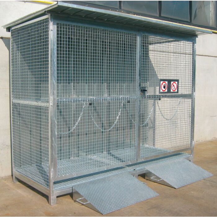 Box de stockage extérieur pour bouteilles de gaz