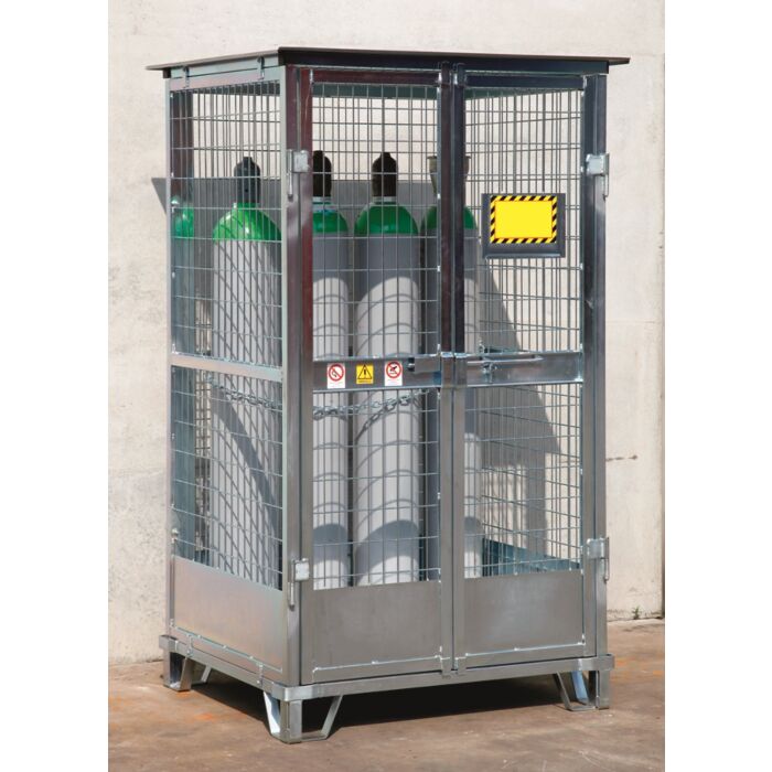 Box de stockage pour bouteilles de gaz