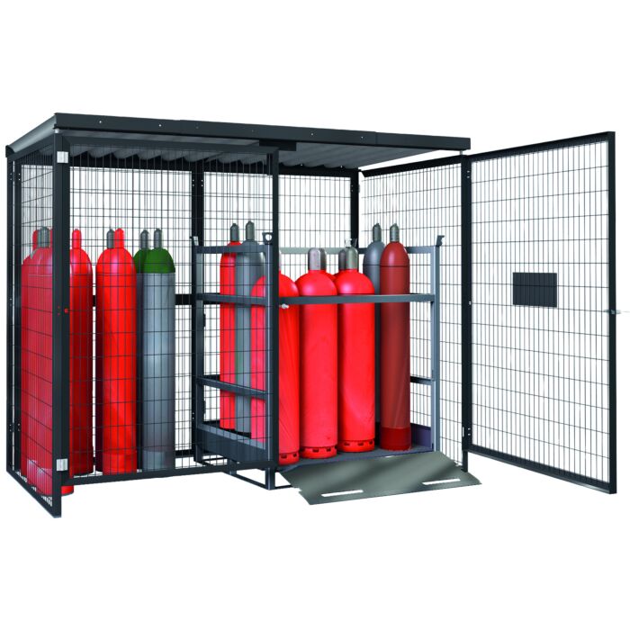 Casier de stockage extérieur pour bouteille de gaz