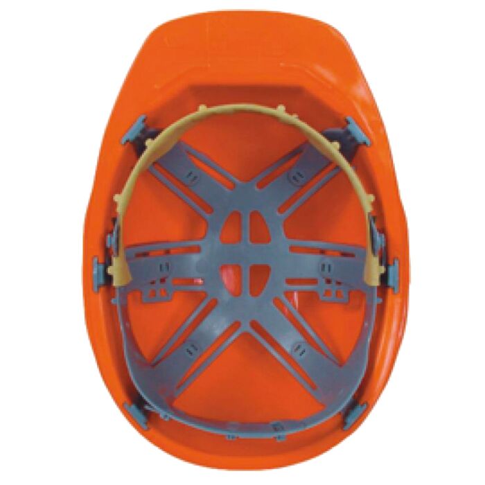 Casque de chantier aéré