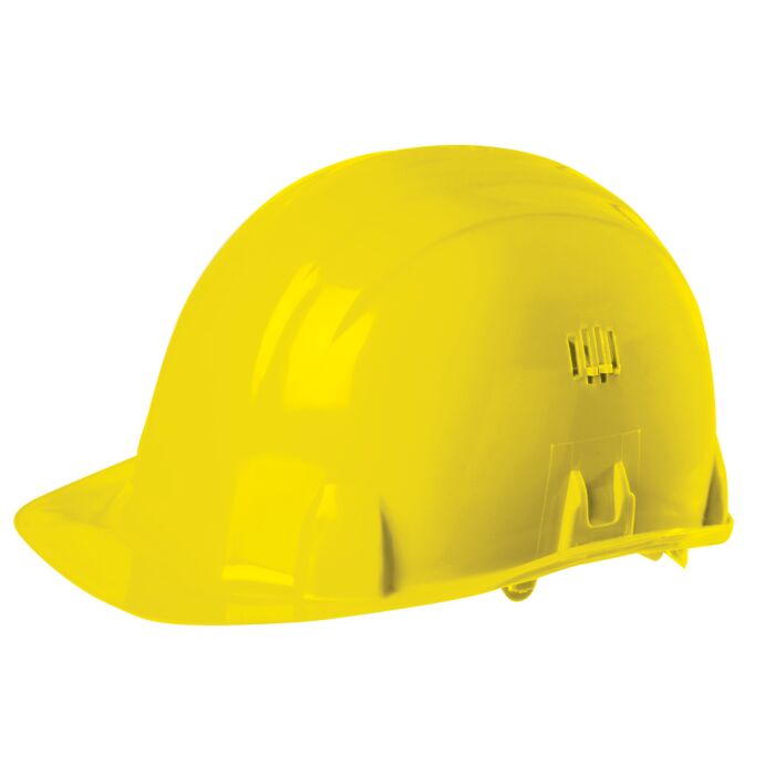 Casque de chantier aéré